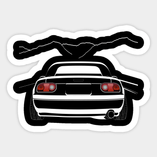 Miata art Sticker